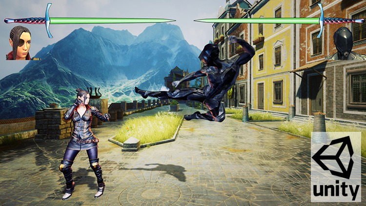 Unity 制作专业的双人格斗游戏教程 Make a fighting game in Unity