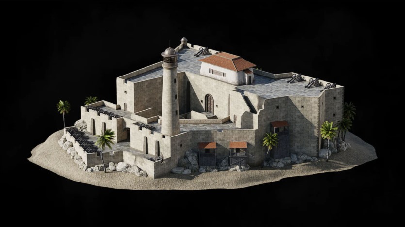 古巴哈瓦那城市楼房建筑3D模型 Kitbash3D – Havana Nights (格式C4D/Blender/FBX/OBJ)