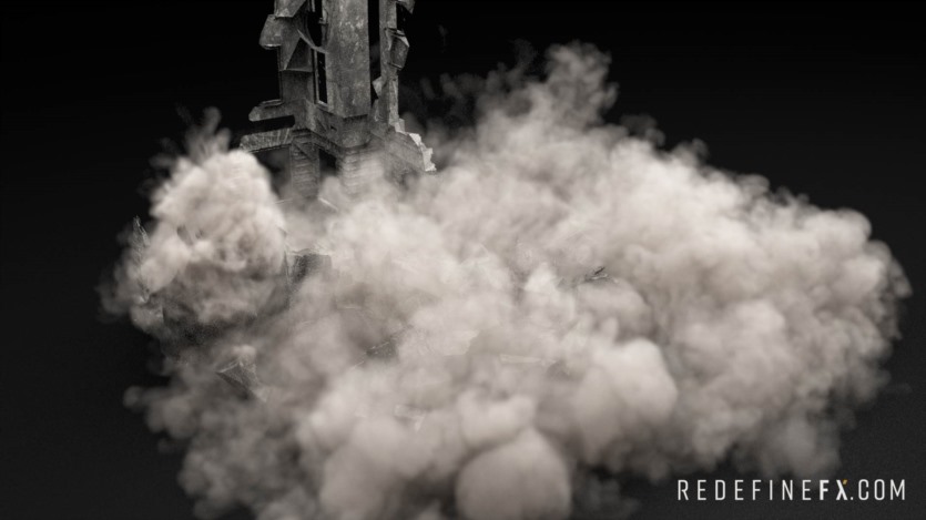 【中文字幕】3Ds Max 制作逼真的火焰和烟雾模拟课程 RedefineFX - Phoenix FD Fire & Smoke FX Course