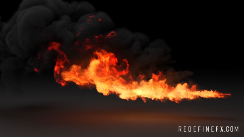 【中文字幕】3Ds Max 制作逼真的火焰和烟雾模拟课程 RedefineFX - Phoenix FD Fire & Smoke FX Course