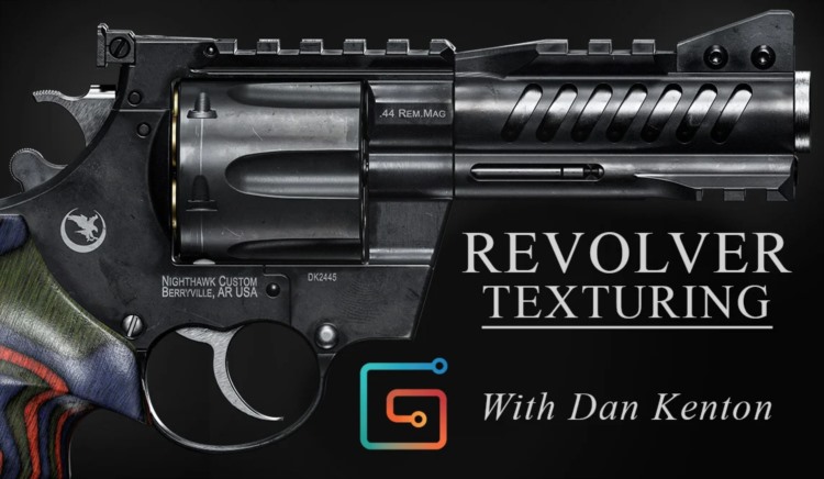 左轮手枪纹理教程 Revolver Texturing Tutorial