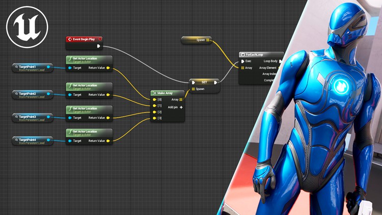 虚幻引擎5 - 蓝图游戏开发者大师班 Unreal Engine 5 - Blueprints Game Developer Masterclass with Ivan Yosifov