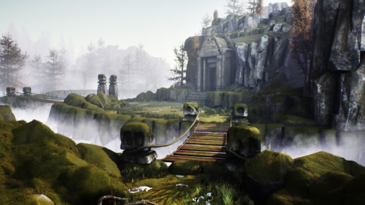 Maya和虚幻引擎中的逼真幻想游戏环境制作教程 Realistic Fantasy Game Environment in Maya & Unreal Engine