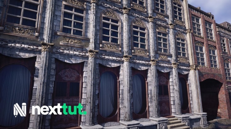 虚幻引擎中制作完整模块化环境教程 Complete Modular Environments in Unreal Engine 5