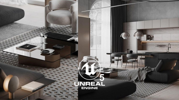 建筑师和室内设计师 - 初学者至高级全面掌握虚幻引擎 5 Complete Unreal Engine 5 Mastery