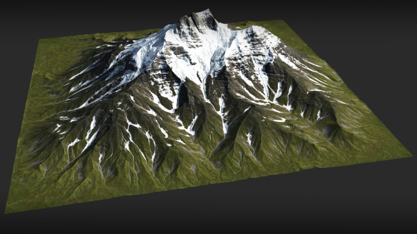 8 LANDSCAPE KITBASH PACK | Alpine mountains Vol.1 8套阿尔卑斯山脉地形景观3D模型 Vol.1