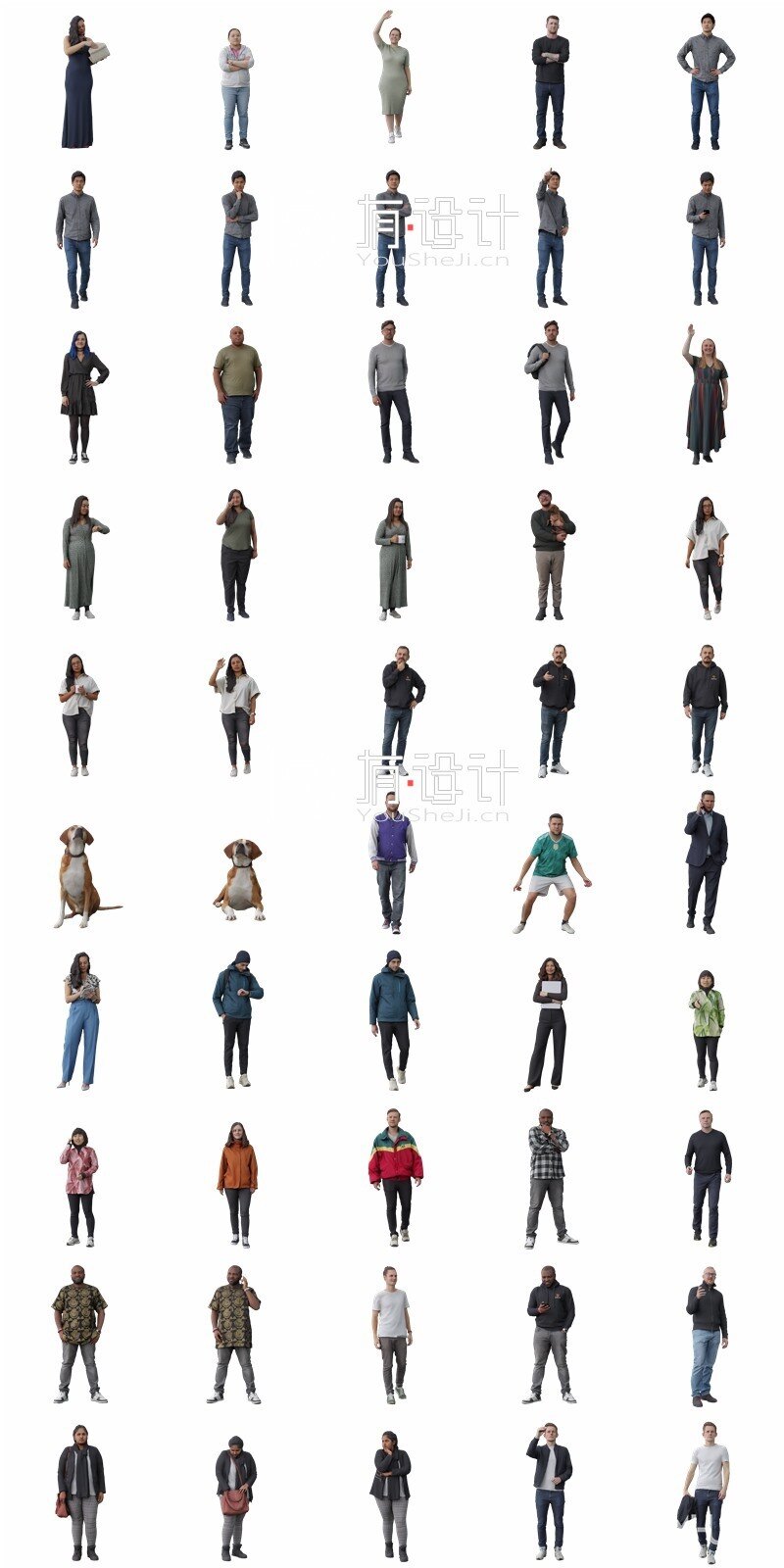 Chaos Cosmos 612个人物角色3D模型 Chaos Cosmos 612 Character 3D Model Bundle