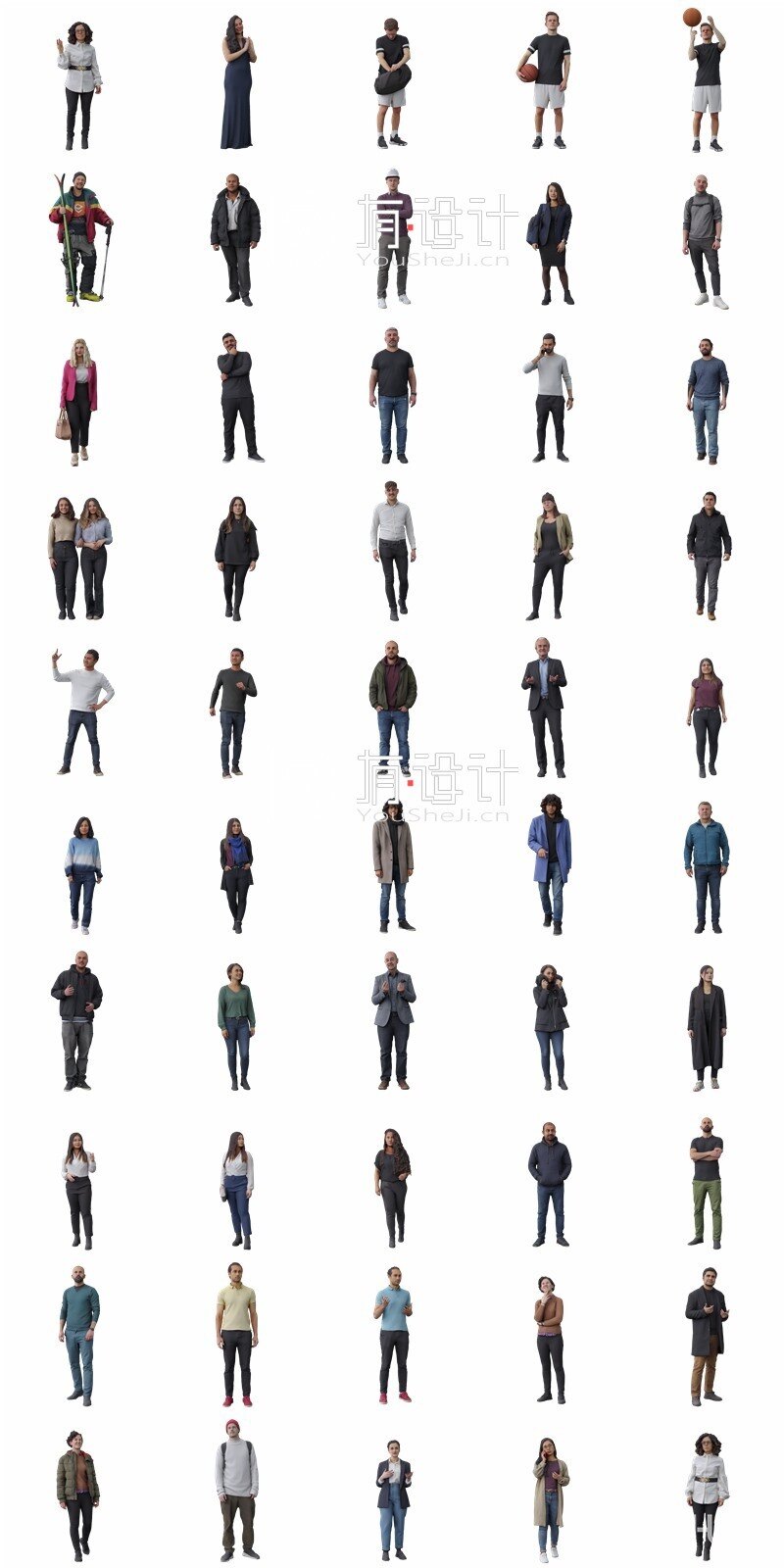 Chaos Cosmos 612个人物角色3D模型 Chaos Cosmos 612 Character 3D Model Bundle