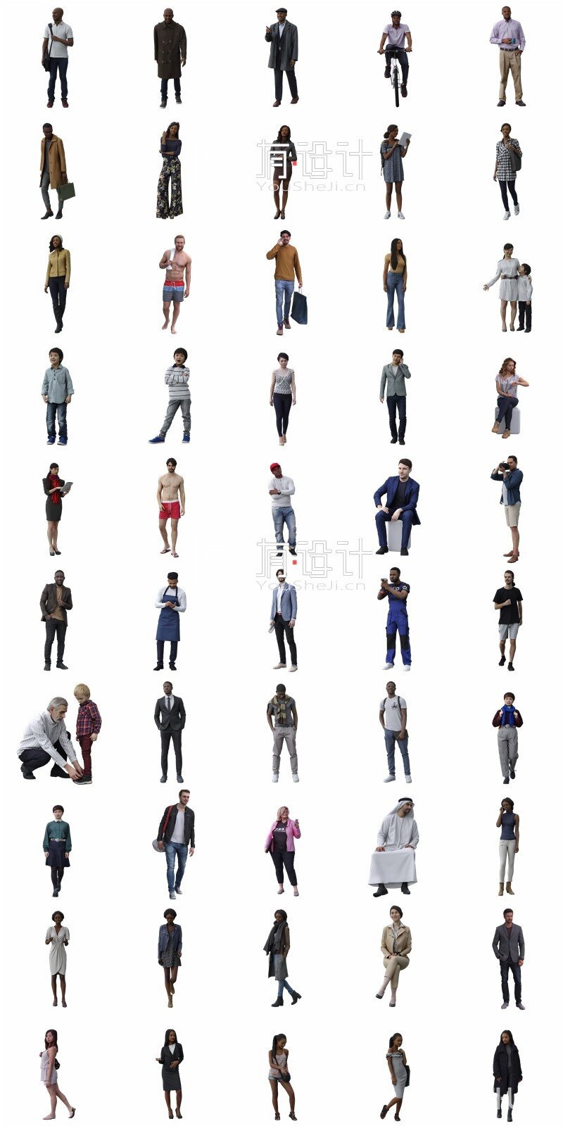 Chaos Cosmos 612个人物角色3D模型 Chaos Cosmos 612 Character 3D Model Bundle