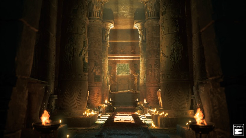 UE虚幻引擎法老的遗产埃及神庙超级包资产 Unreal Engine Pharaoh's Legacy Egyptian Temple Megapack