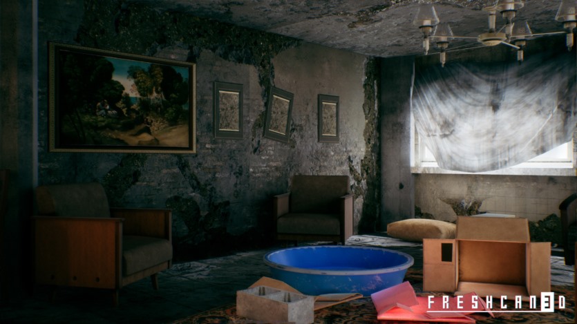 UE虚幻引擎废弃城市环境资产 Abandoned Post Apocalyptic City Pack 4.27