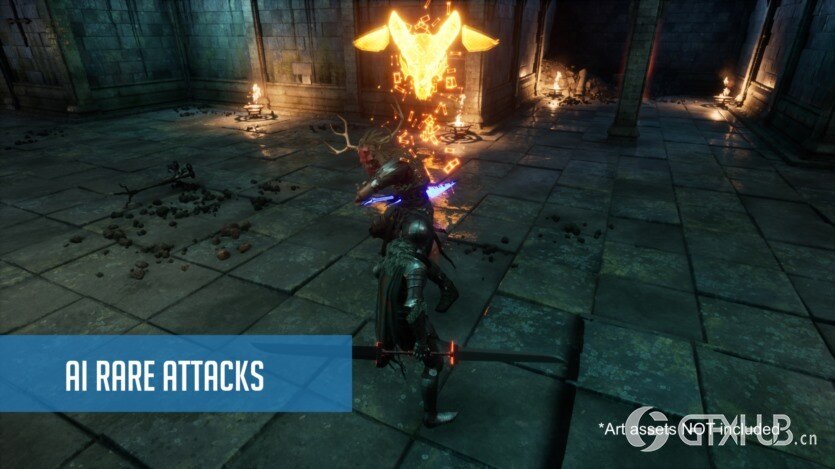 UE虚幻引擎先进的动作角色扮演游戏战斗框架 Advanced ARPG Combat Framework 5.3