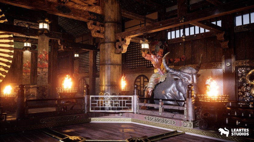 UE虚幻引擎 格斗舞台环境 + ULAT（格斗）Unreal Engine Fighting Stage Environment ( Fighting ) [5.0 - 5.2]