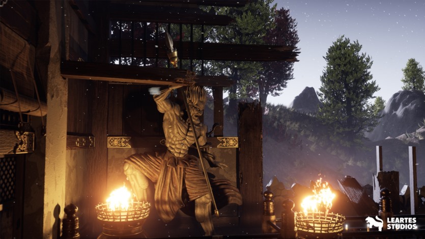 UE虚幻引擎 格斗舞台环境 + ULAT（格斗）Unreal Engine Fighting Stage Environment ( Fighting ) [5.0 - 5.2]