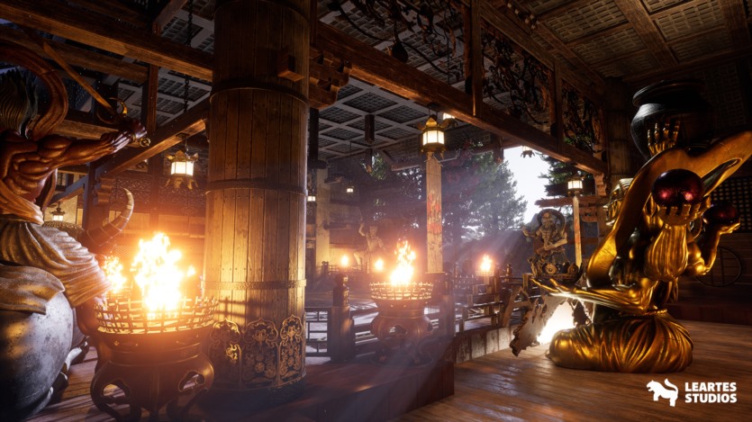 UE虚幻引擎 格斗舞台环境 + ULAT（格斗）Unreal Engine Fighting Stage Environment ( Fighting ) [5.0 - 5.2]