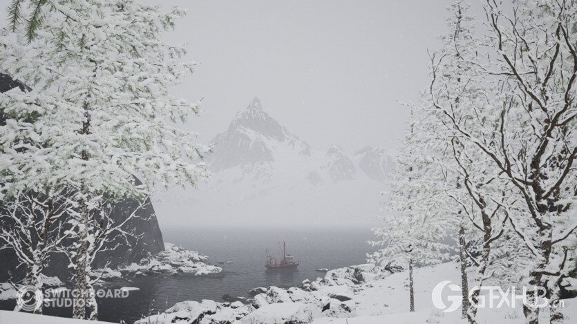 UE虚幻引擎挪威冬季岛屿村庄超级包 Unreal Engine Norwegian Winter Island Village Megapack