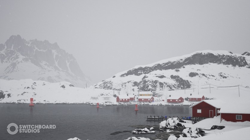 UE虚幻引擎挪威冬季岛屿村庄超级包 Unreal Engine Norwegian Winter Island Village Megapack