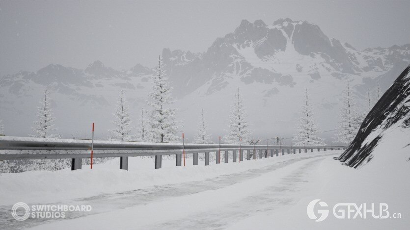 UE虚幻引擎挪威冬季岛屿村庄超级包 Unreal Engine Norwegian Winter Island Village Megapack