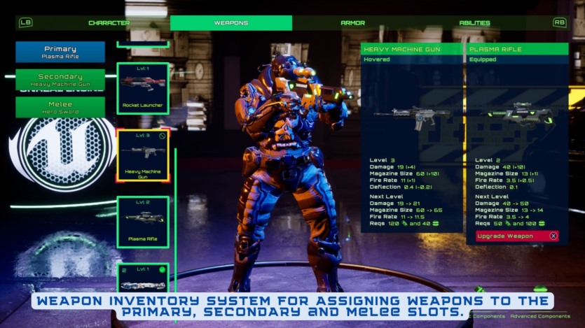 UE虚幻引擎自上而下射击游戏模版资产 Defender: Top Down Shooter V2