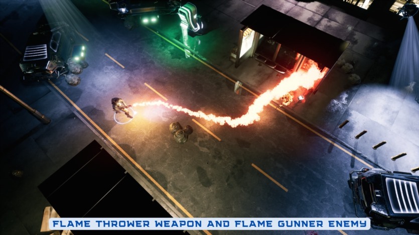 UE虚幻引擎自上而下射击游戏模版资产 Defender: Top Down Shooter V2