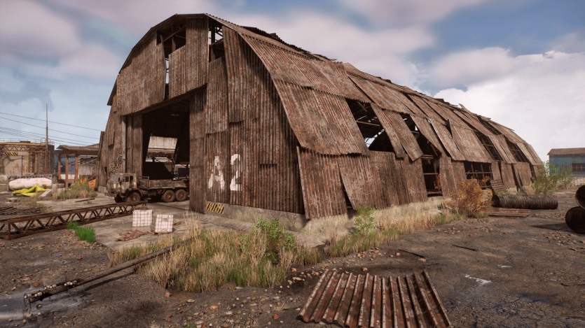 UE虚幻引擎 废弃工厂 / 工业铁路区资产 Abandoned Factory Industrial railway zone