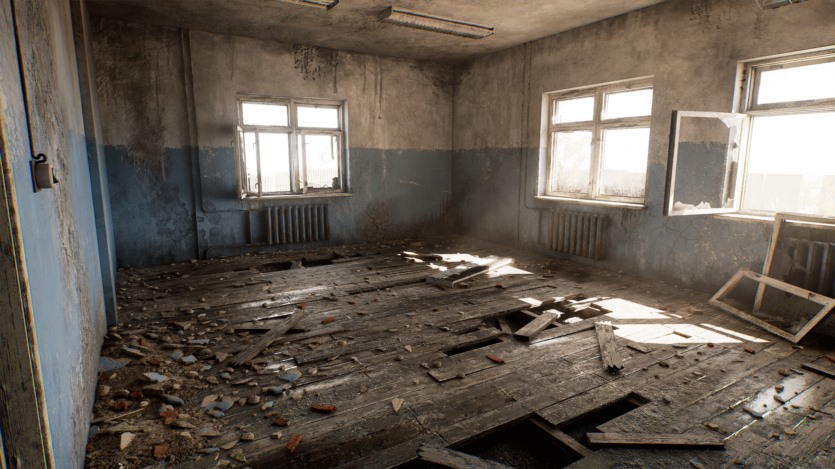 UE虚幻引擎 废弃工厂 / 工业铁路区资产 Abandoned Factory Industrial railway zone