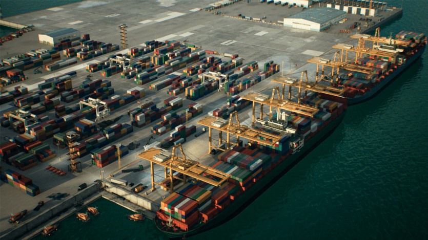UE虚幻引擎 航运港口码头环境模块化资产 Hawknest - Shipping Port (Modular)