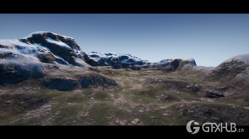 东方风格山神庙的模块化套件和地形植物包UE资产 Mountain Temple Modular Kit