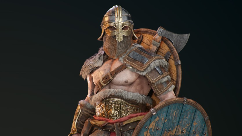 UE虚幻引擎逼真的维京人角色3D模型 Bjorn Viking (4.23+)