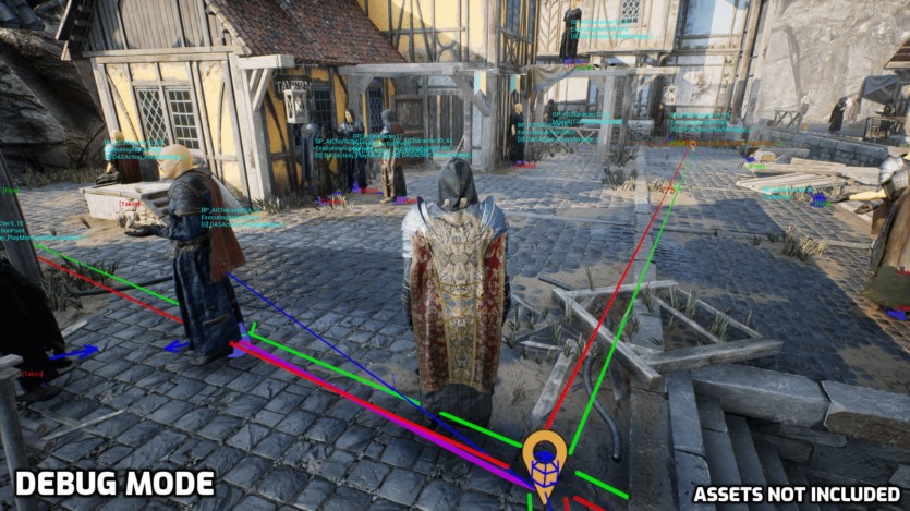 UE虚幻引擎动态人工智能系统插件 Dynamic AI System UE5.3