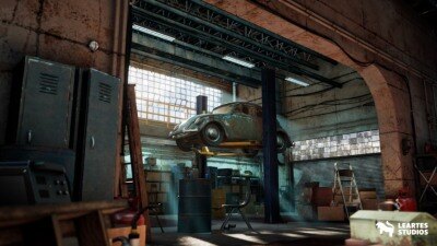 车库仓库环境 + ULAT（车库仓库、模块化车库） Garage Warehouse Environment + ULAT ( Garage Warehouse , Modular Garage )