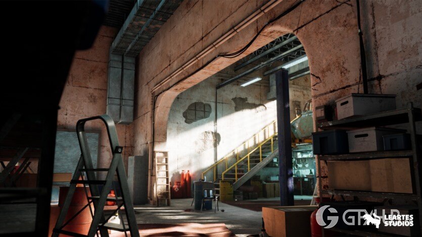 车库仓库环境 + ULAT（车库仓库、模块化车库） Garage Warehouse Environment + ULAT ( Garage Warehouse , Modular Garage )