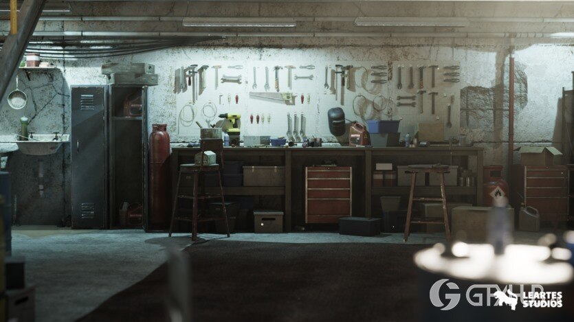 车库仓库环境 + ULAT（车库仓库、模块化车库） Garage Warehouse Environment + ULAT ( Garage Warehouse , Modular Garage )