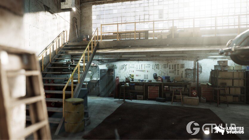 车库仓库环境 + ULAT（车库仓库、模块化车库） Garage Warehouse Environment + ULAT ( Garage Warehouse , Modular Garage )