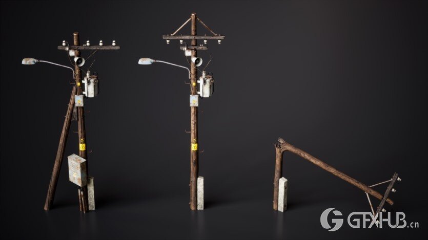 UE虚幻引擎 鬼城 VOL.6 道路生成器 Ghost Town VOL.6 - Road Generator 5.3