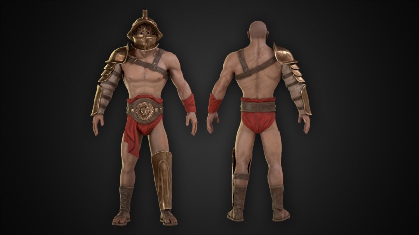 角斗士穆米洛 UE角色资产 Gladiator Murmillo (4.18+)