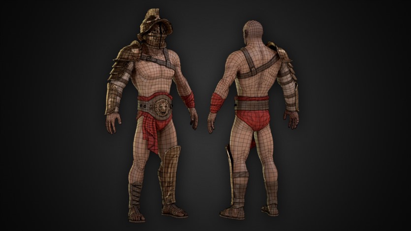 角斗士穆米洛 UE角色资产 Gladiator Murmillo (4.18+)