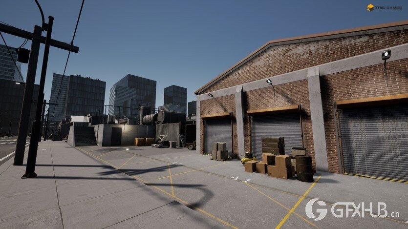 UE虚幻引擎 工业城超级包 Industrial City Mega Pack