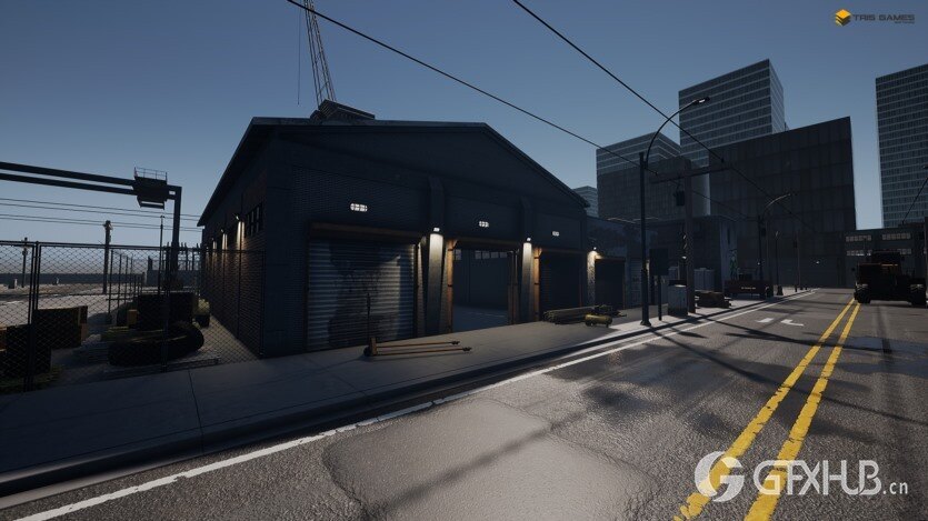 UE虚幻引擎 工业城超级包 Industrial City Mega Pack