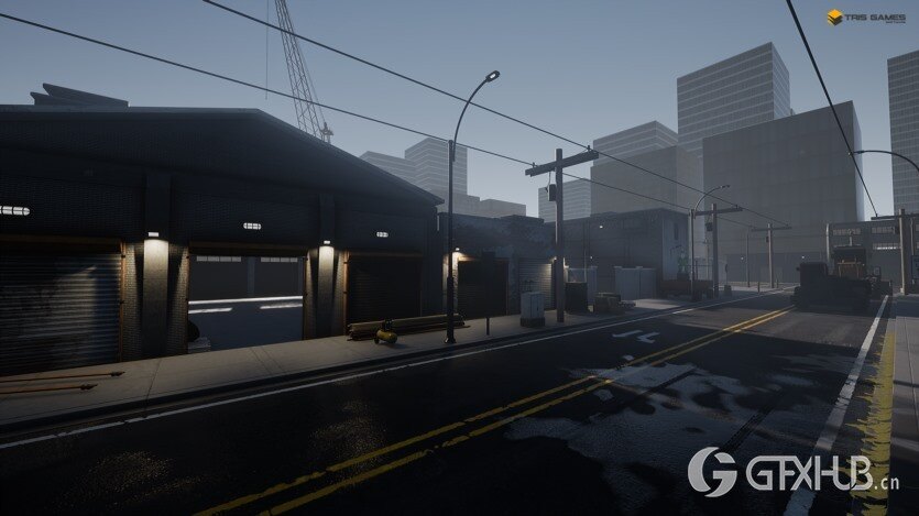 UE虚幻引擎 工业城超级包 Industrial City Mega Pack