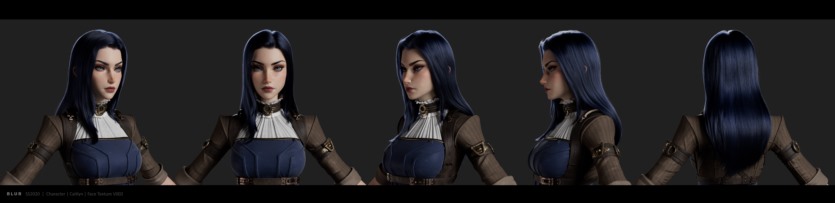 英雄联盟CG资产包 3Dmax模型+贴图