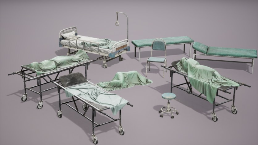UE虚幻引擎医疗道具资产 Medical Props Vol1