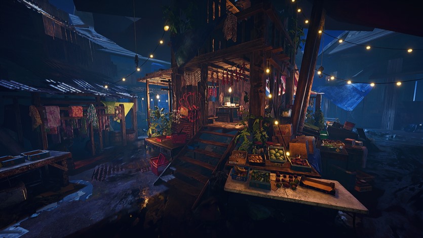UE模块化夜市市场环境资产 Modular Night Market - Market Environment (5.0, 5.3+)