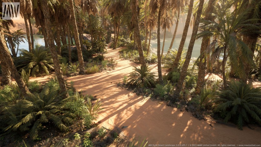 UE虚幻引擎 沙丘沙漠景观资产 MW Dune Desert Landscape