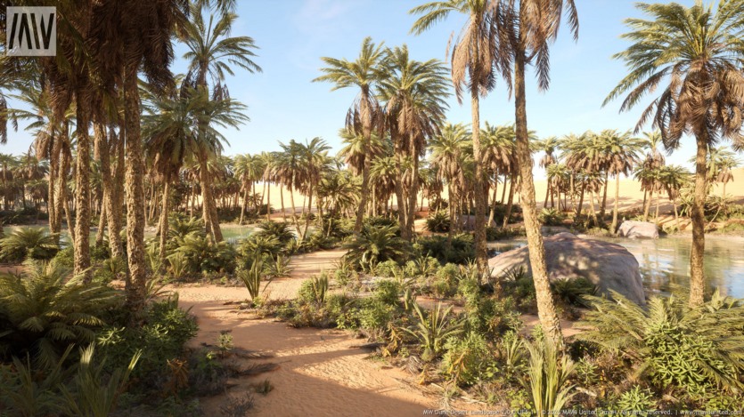 UE虚幻引擎 沙丘沙漠景观资产 MW Dune Desert Landscape