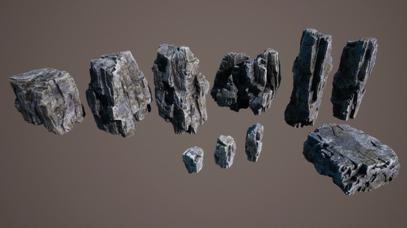 UE虚幻引擎古老悬崖资产 Old Cliffs UE5.0