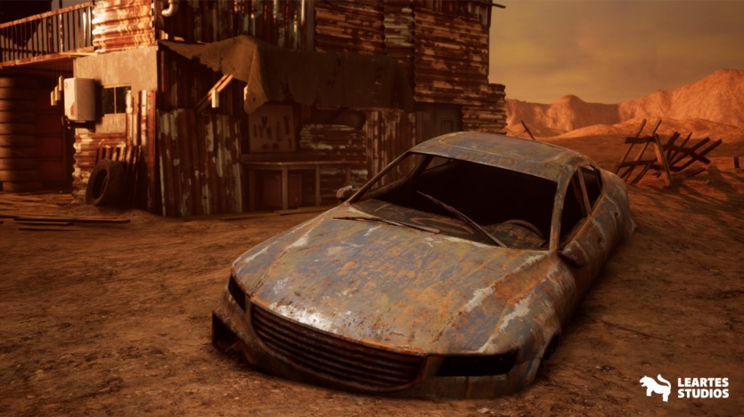 UE后世界末日沙漠环境 + ULAT（废弃沙漠/沙漠） Post Apocalyptic Desert Environment + ULAT ( Abandoned Desert / Desert )