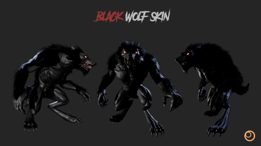 UE虚幻引擎野蛮狼人角色资产 Savage Werewolf (4.25+)