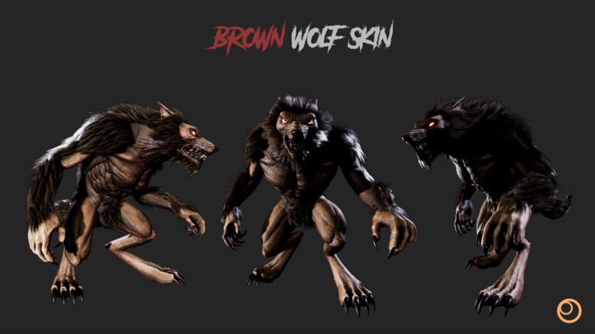 UE虚幻引擎野蛮狼人角色资产 Savage Werewolf (4.25+)
