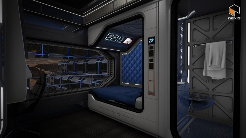 UE科幻猎户座火星生活区 Sci Fi Orion Mars Living Quarters UE5.0